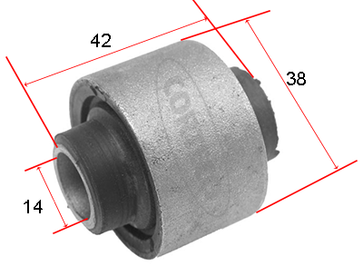 Control Arm-/Trailing Arm Bush - 80000086 CORTECO