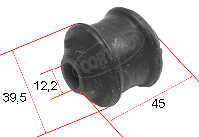 Control Arm-/Trailing Arm Bush - 80000135 CORTECO