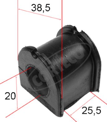 Shaft Seal, wheel hub - 01037170B CORTECO