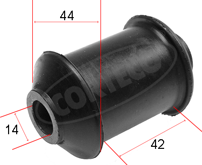 Control Arm-/Trailing Arm Bush - 80000477 CORTECO