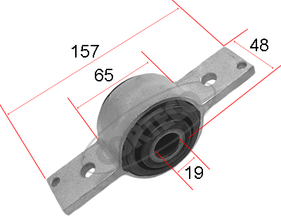 Control Arm-/Trailing Arm Bush - 80000483 CORTECO