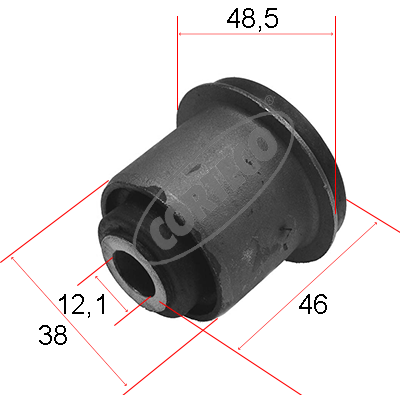 Control Arm-/Trailing Arm Bush - 80000516 CORTECO