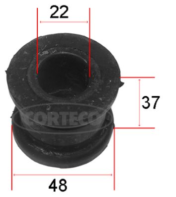 Supporto, Stabilizzatore - 80001169 CORTECO