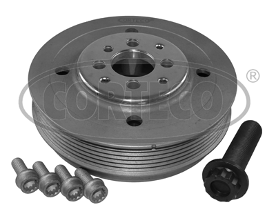 Belt Pulley Set, crankshaft - 80004792 CORTECO