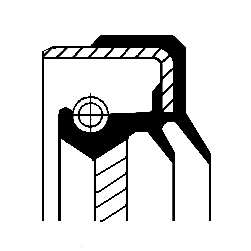 Control Arm-/Trailing Arm Bush - 80004766 CORTECO