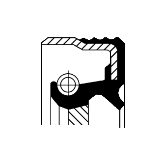 Shaft Seal, crankshaft - 12012072B CORTECO