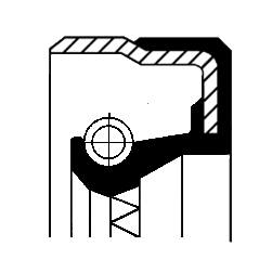 Shaft Seal, differential - 01036481B CORTECO