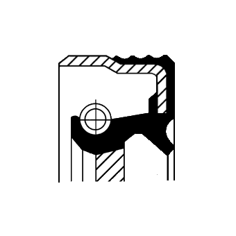 Shaft Seal, crankshaft - 01027762B CORTECO