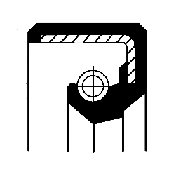 Shaft Seal, manual transmission - 01031073B CORTECO