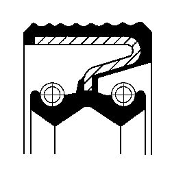 Wellendichtring, Verteilergetriebe - 19033802B CORTECO