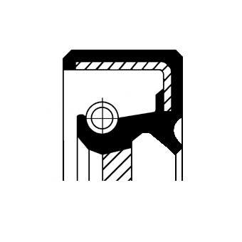Shaft Seal, camshaft - 20026123B CORTECO