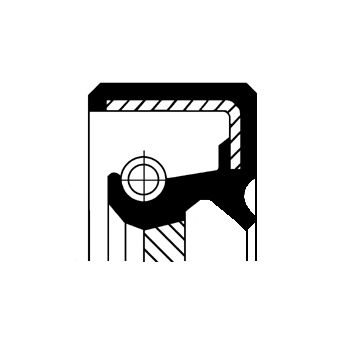 Shaft Seal, crankshaft - 19017580B CORTECO
