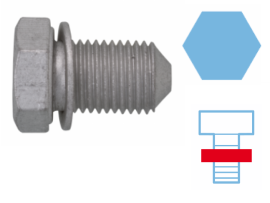 Sealing Plug, oil sump - 220061H CORTECO