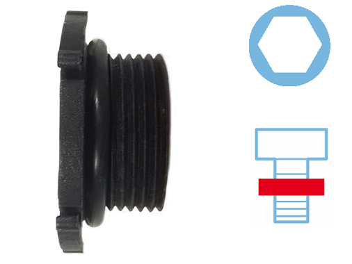 Sealing Plug, oil sump - 49362592 CORTECO