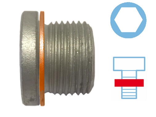 Sealing Plug, oil sump - 49362596 CORTECO