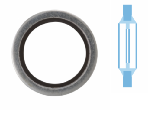 Seal Ring, oil drain plug - 005503H CORTECO