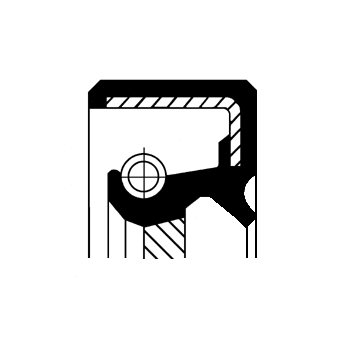 Shaft Seal, crankshaft - 19015514B CORTECO