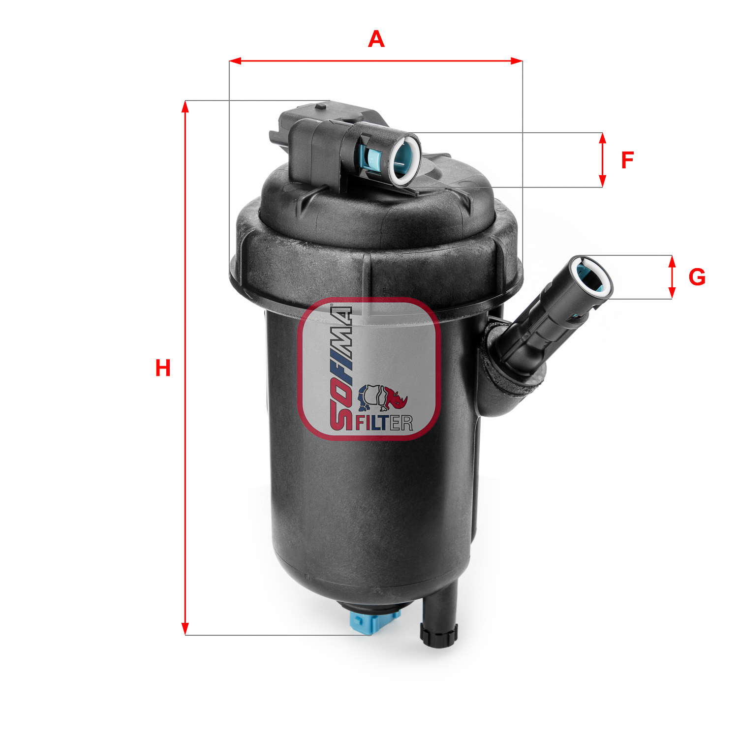 Fuel filter - S 5139 GC SOFIMA