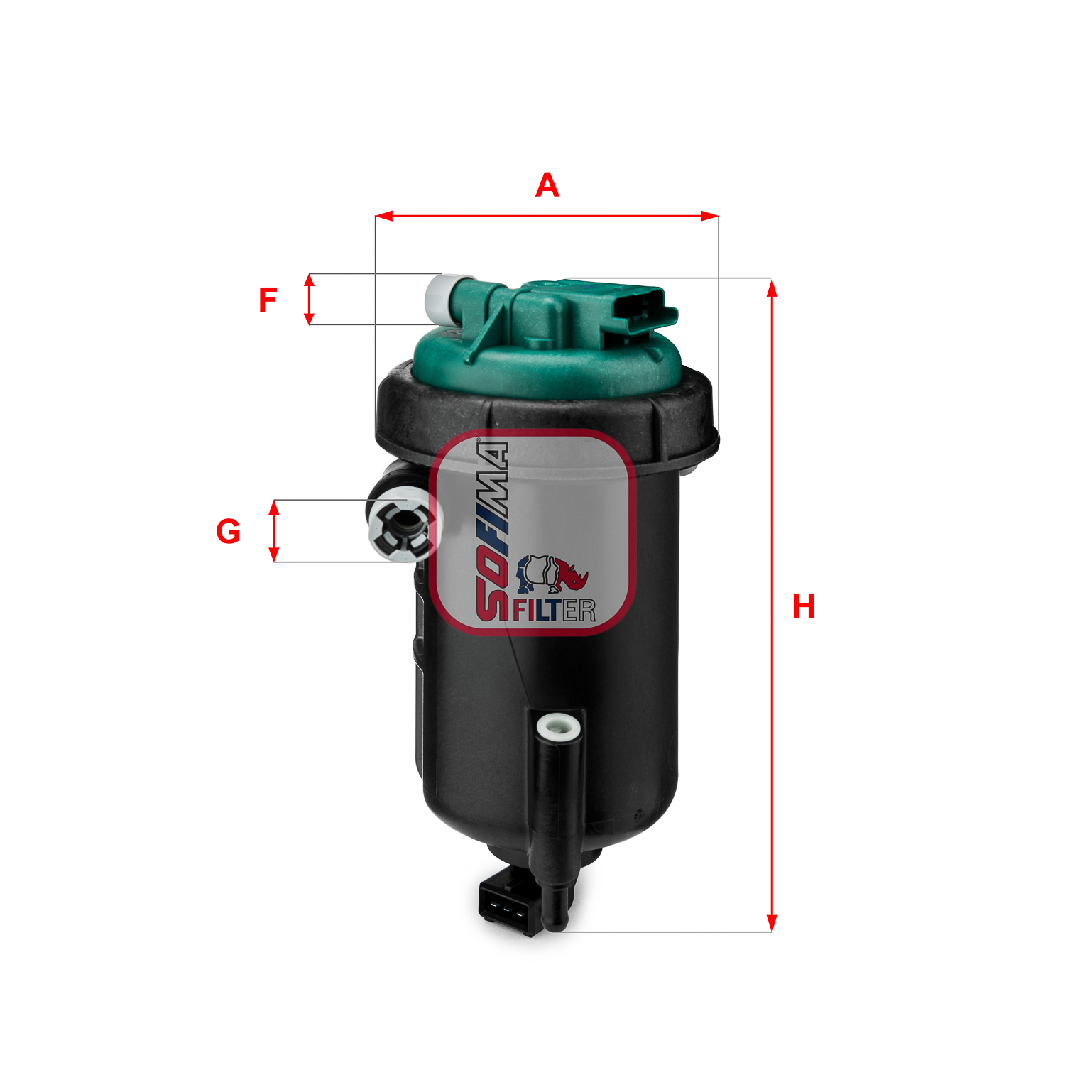 Fuel filter - S 5148 GC SOFIMA
