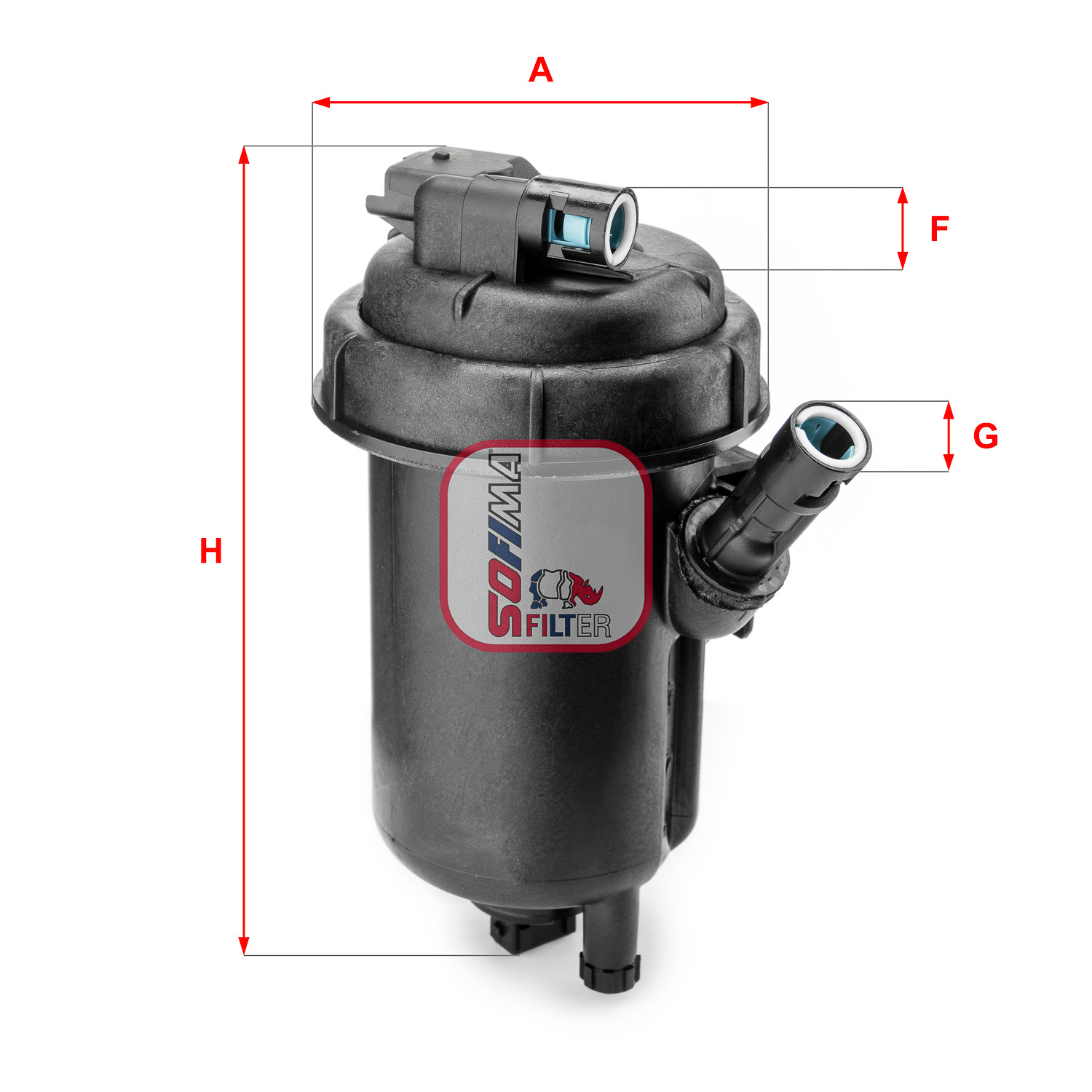 kuro filtras - S 5152 GC SOFIMA
