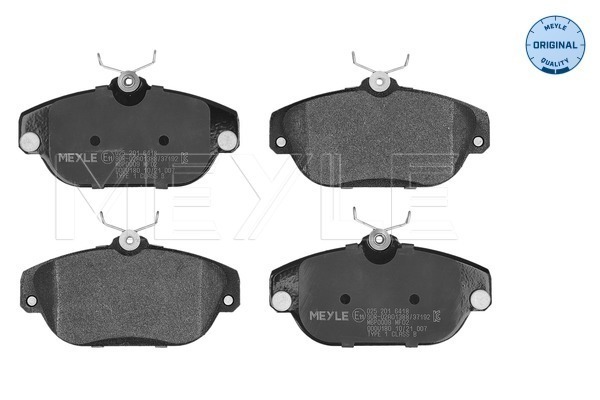 Brake Pad Set, disc brake - 025 201 6418 MEYLE