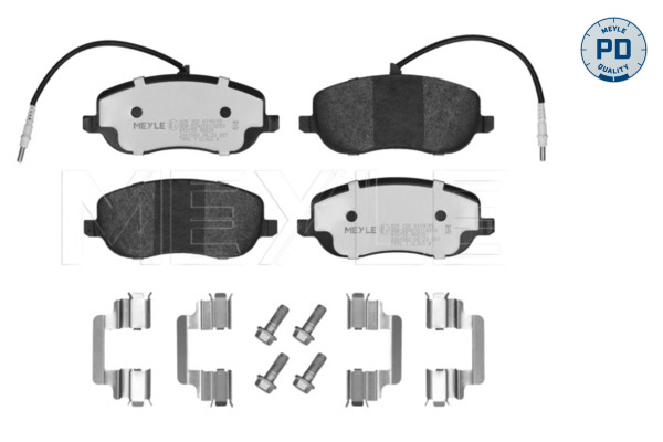 Kit pastiglie freno, Freno a disco - 025 202 6119/PD MEYLE