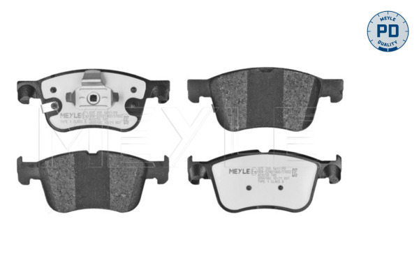 Brake Pad Set, disc brake - 025 205 5617/PD MEYLE