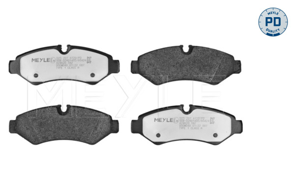 Brake Pad Set, disc brake - 025 207 4720/PD MEYLE