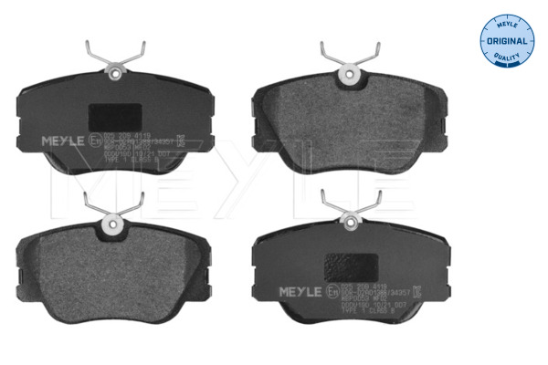 Brake Pad Set, disc brake - 025 209 4119 MEYLE
