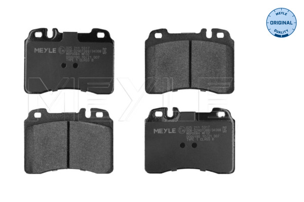 Kit pastiglie freno, Freno a disco - 025 211 5317 MEYLE