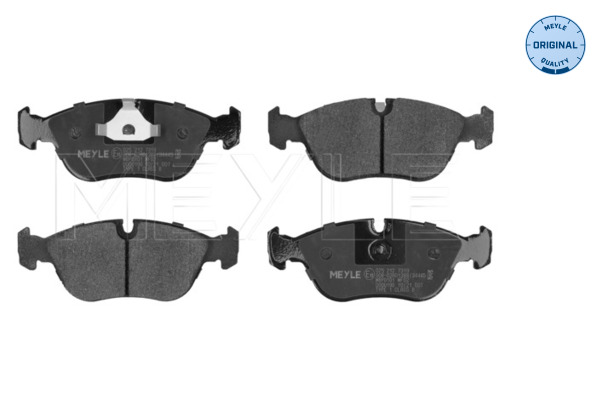 Brake Pad Set, disc brake - 025 212 7319 MEYLE