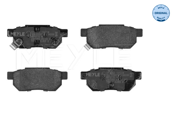 Brake Pad Set, disc brake - 025 213 1313/W MEYLE