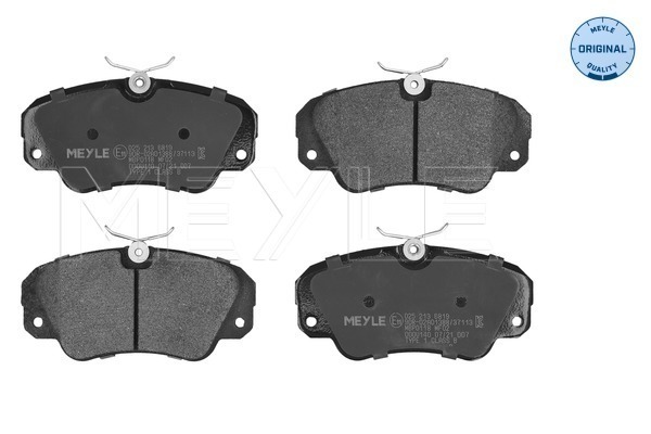 Brake Pad Set, disc brake - 025 213 6819 MEYLE