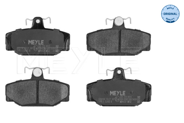 Brake Pad Set, disc brake - 025 213 8513 MEYLE