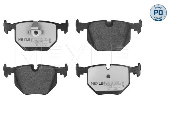 Brake Pad Set, disc brake - 025 214 8717/PD MEYLE
