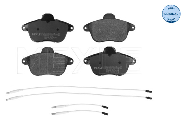 Brake Pad Set, disc brake - 025 215 0717/W MEYLE