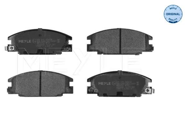 Brake Pad Set, disc brake - 025 215 4316/W MEYLE