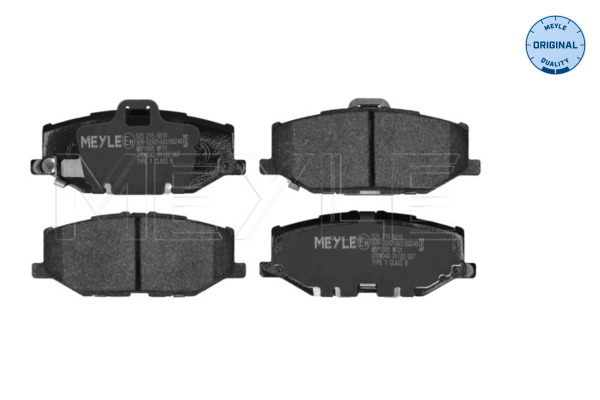 Brake Pad Set, disc brake - 025 215 6816 MEYLE