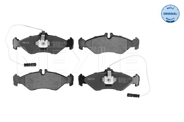 Kit pastiglie freno, Freno a disco - 025 216 2117 MEYLE