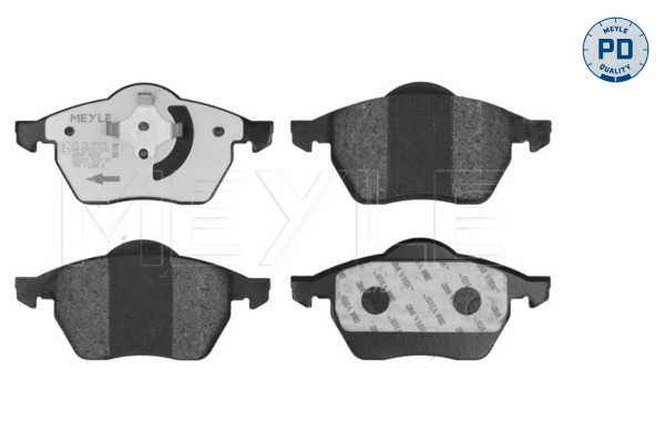 Brake Pad Set, disc brake - 025 216 2419/PD MEYLE