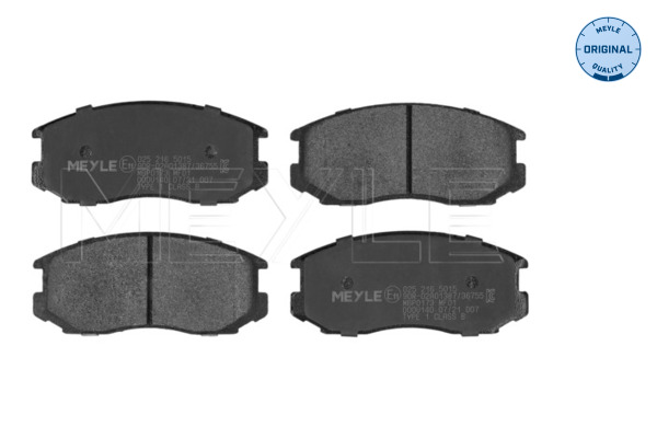 Brake Pad Set, disc brake - 025 216 5015 MEYLE