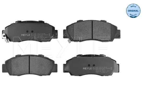 Brake Pad Set, disc brake - 025 216 5118/W MEYLE