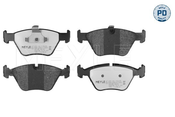 Brake Pad Set, disc brake - 025 216 7720/PD MEYLE