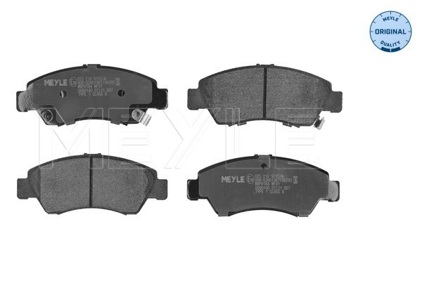 Brake Pad Set, disc brake - 025 216 9715/W MEYLE