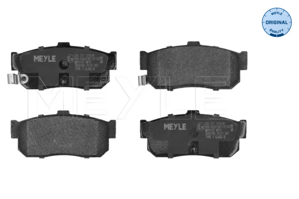 Brake Pad Set, disc brake - 025 217 1316/W MEYLE