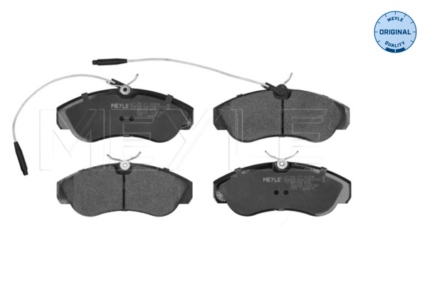 Brake Pad Set, disc brake - 025 217 9919/W MEYLE