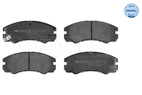 Brake Pad Set, disc brake - 025 218 4516/W MEYLE