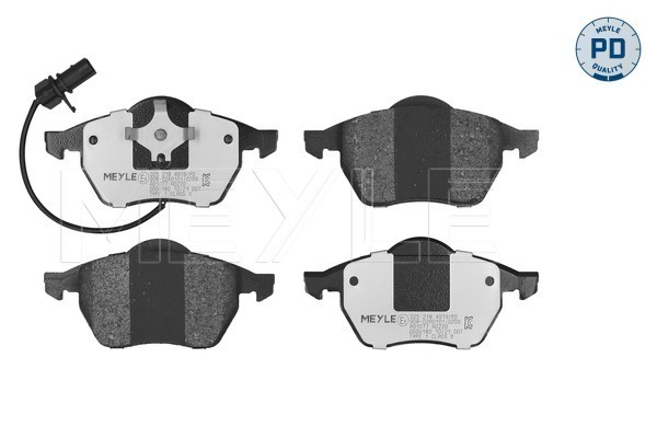 Brake Pad Set, disc brake - 025 218 4919/PD MEYLE