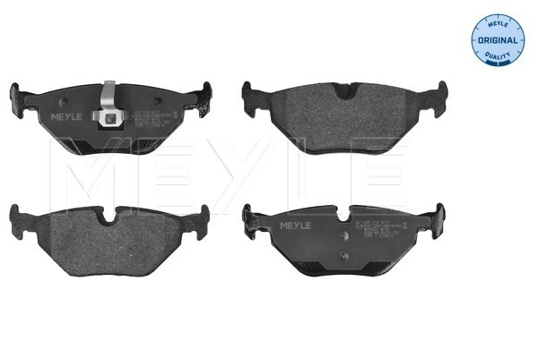 Brake Pad Set, disc brake - 025 219 3417 MEYLE