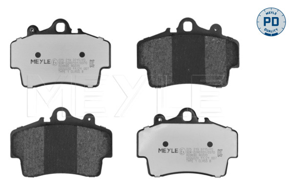 Brake Pad Set, disc brake - 025 219 3715/PD MEYLE